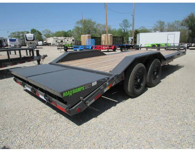 2024 Load Trail BP Car Hauler Flatbed 102 X 20 Flatbed BP at Trailers and Hitches STOCK# 13619 Photo 2