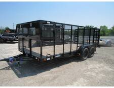 2024 Load Trail LANDSCAPE 83 X 16 Utility BP at Trailers and Hitches STOCK# 17808