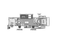 2022 Sierra 3440BH Fifth Wheel at Trailers and Hitches STOCK# 51965 Floor plan Image