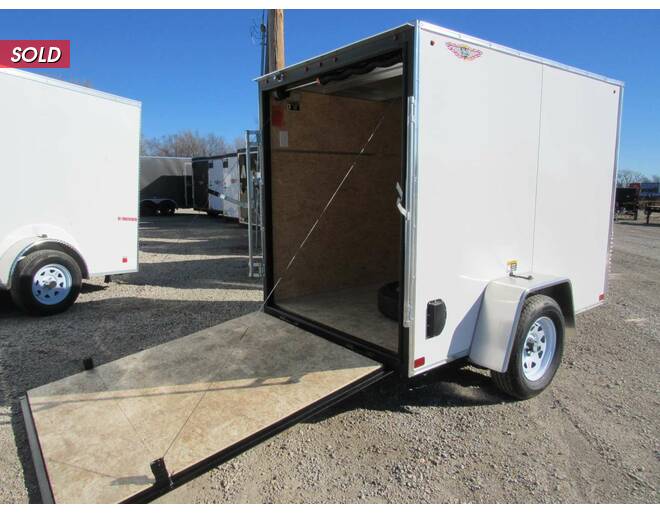 2023 H and H Cargo 5X8 Cargo Encl BP at Trailers and Hitches STOCK# 81606 Photo 2