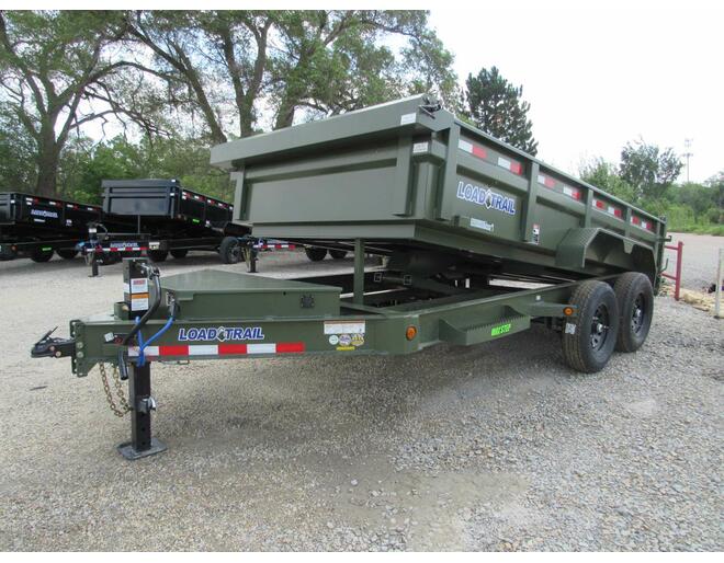 2024 Load Trail BP Low Pro Dump 83 X 14 Dump at Trailers and Hitches STOCK# 98702 Exterior Photo