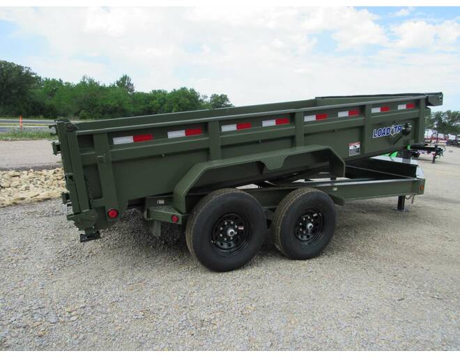 2024 Load Trail BP Low Pro Dump 83 X 14 Dump at Trailers and Hitches STOCK# 98702 Photo 2