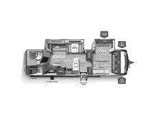 2021 Flagstaff Super Lite 29RBS Travel Trailer at Trailers and Hitches STOCK# 69452 Floor plan Image