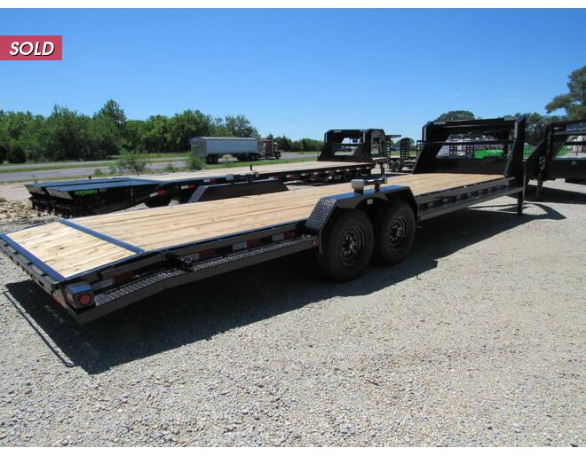 2024 Load Trail GN Carhauler 83 X 28 Flatbed GN at Trailers and Hitches STOCK# 02499 Photo 2