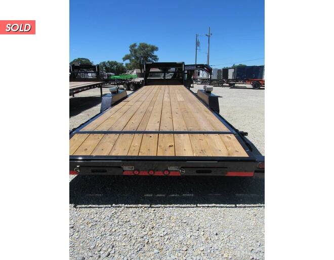 2024 Load Trail GN Carhauler 83 X 28 Flatbed GN at Trailers and Hitches STOCK# 02499 Photo 3