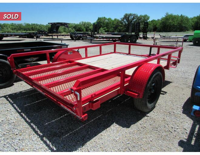2023 H and H BP Open Utility 76 X 10 Utility BP at Trailers and Hitches STOCK# 87885 Exterior Photo