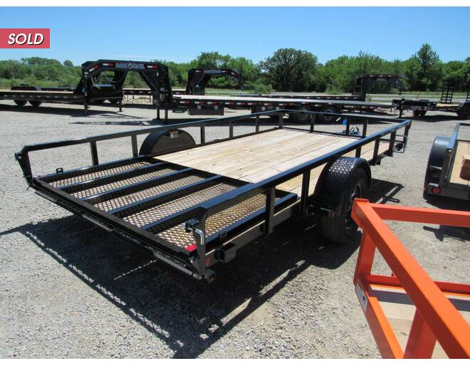 2023 H and H BP Open Utility 82 X 14 Utility BP at Trailers and Hitches STOCK# 87888 Photo 2