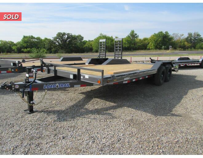2024 Load Trail BP Car Hauler Flatbed 102 X 22 Flatbed BP at Trailers and Hitches STOCK# 06464 Exterior Photo