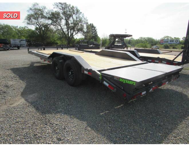 2024 Load Trail BP Car Hauler Flatbed 102 X 22 Flatbed BP at Trailers and Hitches STOCK# 06464 Photo 2