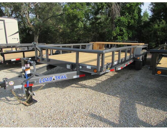 2024 Load Trail BP Car Hauler Flatbed 83 X 20 Flatbed BP at Trailers and Hitches STOCK# 06819 Exterior Photo