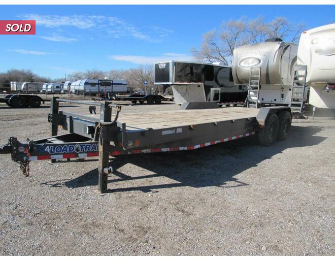 2021 Load Trail BP Car Hauler Flatbed 83 X 24 Flatbed BP at Trailers and Hitches STOCK# 20387 Exterior Photo
