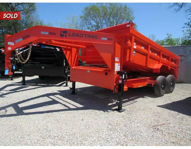 2024 Load Trail GN Low Pro Dump 83 X 14 Dump at Trailers and Hitches STOCK# 19855 Exterior Photo