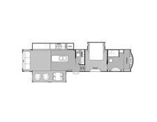 2015 Cedar Creek Hathaway 38FB2 Fifth Wheel at Trailers and Hitches STOCK# 13361 Floor plan Image